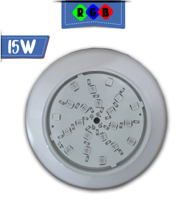 Refletor Led abs RGB15w para piscinas