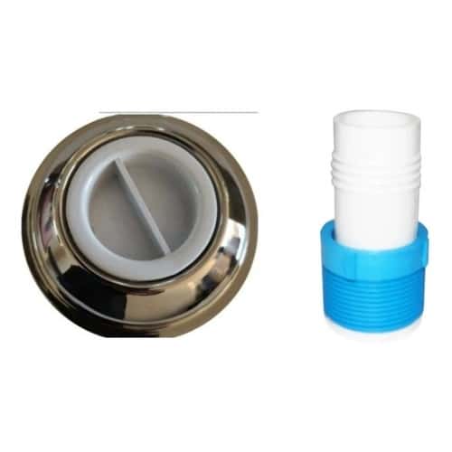 Aspiração Para Piscinas Em Inox Mais Adaptador Para piscinas.