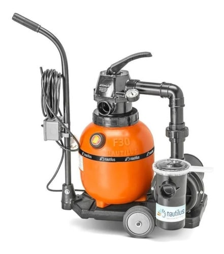 Filtro Com Carrinho Piscinas Inflavel/igui F300pc Nautilus