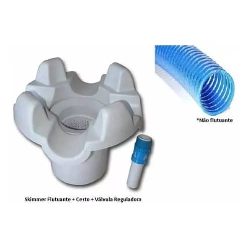 Skimmer Flutuante Para Piscinas Herbinject