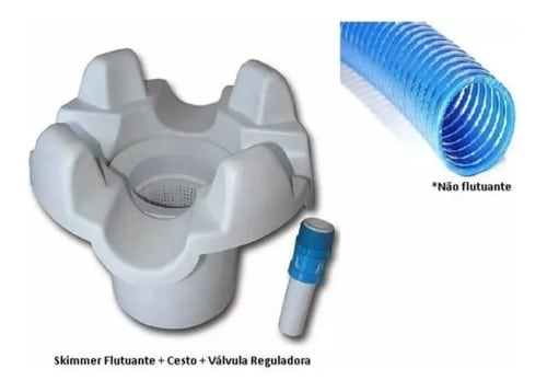 Skimmer Flutuante Para Piscinas Marca Herbinject