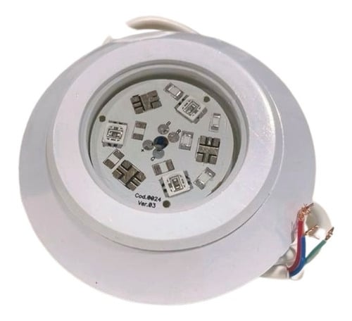 Super Refletor Power Led 6 Watts Para Piscinas Rgb