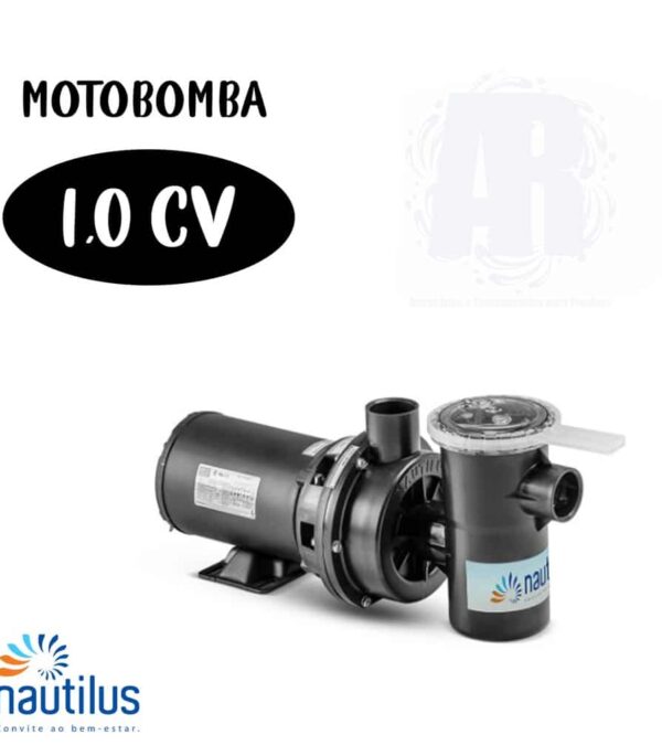 Motobomba Nautilus 1,0 CV para piscinas