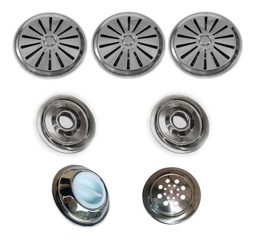 Kit Inox Dispositivos Para Piscinas Alvenaria