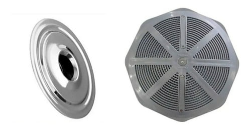 Retorno + Aspiracao Para Piscina Em Inox