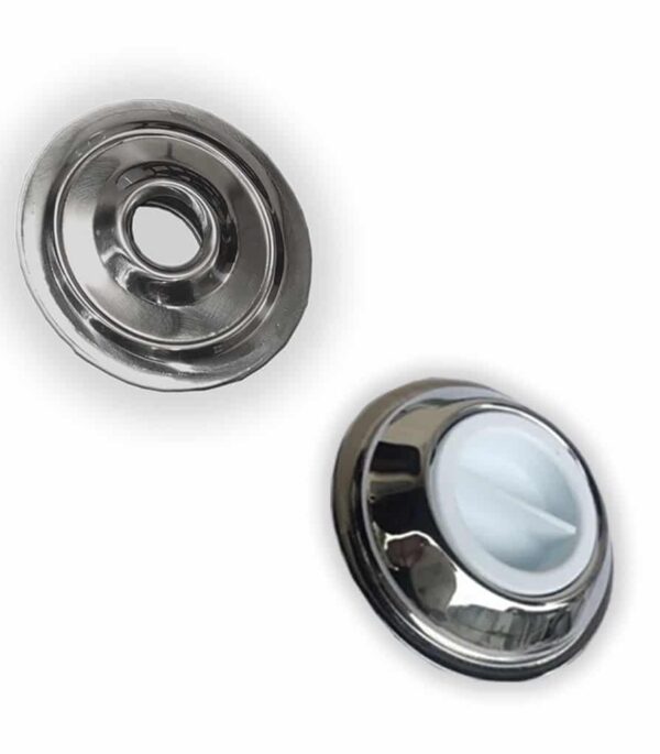 Kit 1 Retorno E 1 Aspiração Para Piscinas 50mm inox