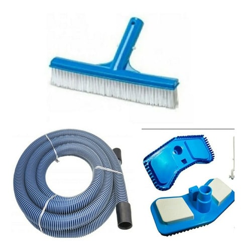 Kit Intex Limpeza Aspirador Escova E Mangueira.