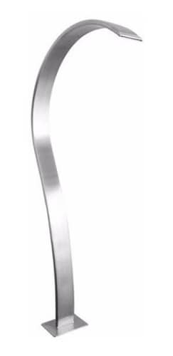 Cascata Em Inox Mod.slim Pratic Peq.67cm Altura Para Pisclna
