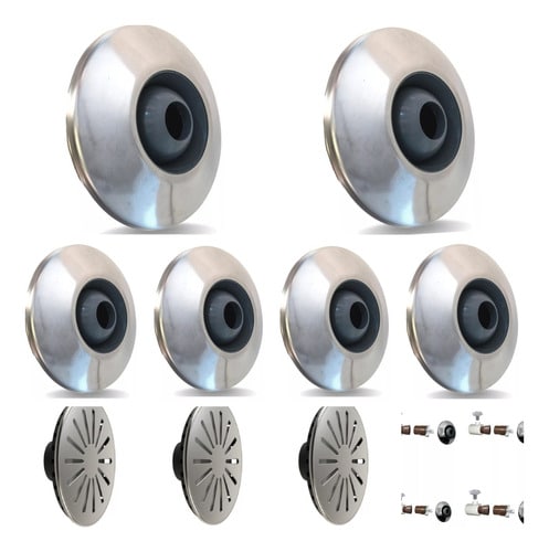 Kit Dispositivo Inox Pratic Cano De 50mm