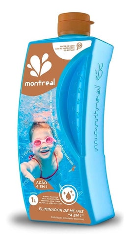 Limpeza Piscina Eliminador De Metais 1l Produto Para Piscina