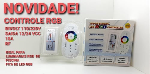 Controladora Rgb Para Piscinas.
