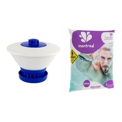 Clorador Flutuador Margarida Mais Pedra De Cloro para a limpeza de piscinas