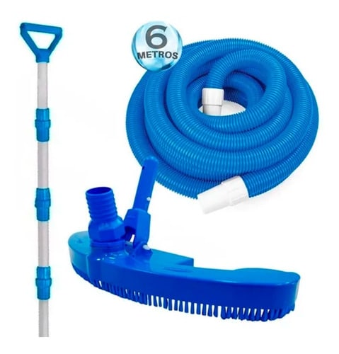 Aspirador Jumbo P/ Piscina 6 Metros Mangueira Cabo 2,6m
