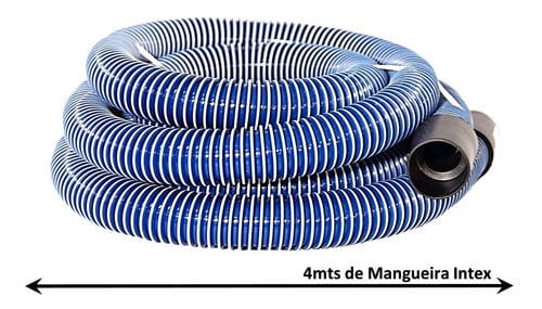 Mangueira Intex 4mts Para Piscinas Intex
