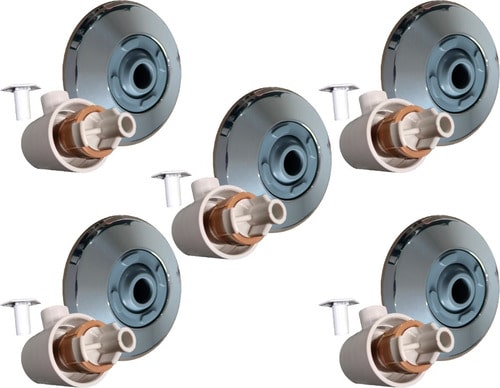 Dispositivo De Hidromassagem Pratic Inox 50mm  5 Pç Completo