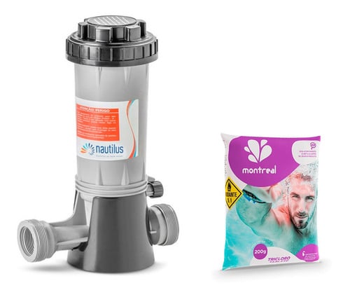Dosador Automatico Nautilus Com Pastilha De Cloro