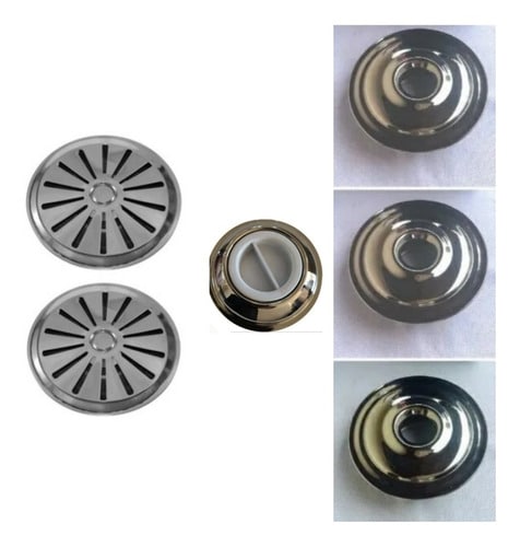 Kit Dispositivo Inox Pratic Cano De 50mm