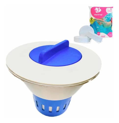 Flutuador Para Piscinas + Pastilhas De Cloro Brinde