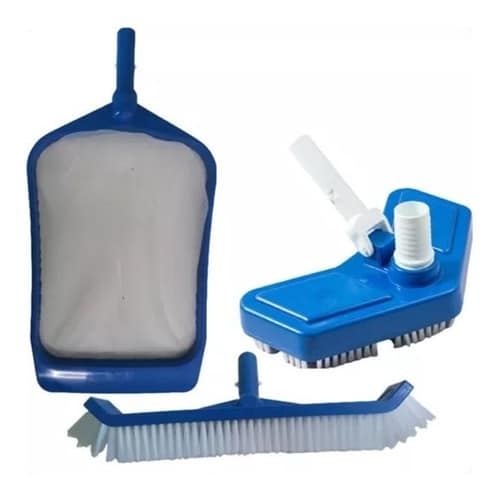 Kit Limpeza Peneira + Escova Curva + Aspirador Asa Delta