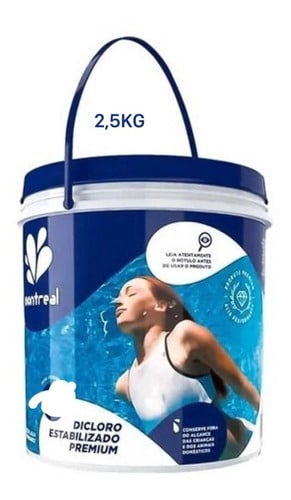 Cloro Para Piscinas Premium   2,5kg - Montreal