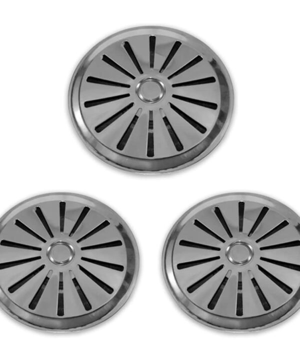 Kit 3 Ralos Para Piscina Em Inox
