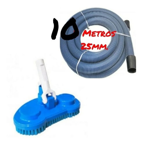 Aspirador Para Piscina Mais Mangueira De 10 Metros.