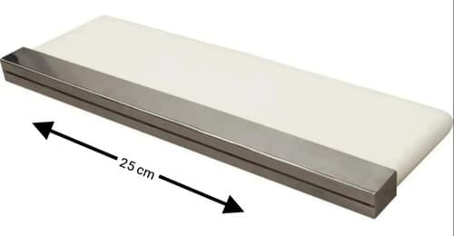 Cascata De Embutir De Fibra 25 Cm Bico Inox.
