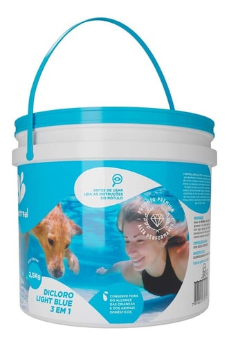 Cloro Piscina Montereal  3 Em 1 Limpeza Piscina 2,5kg