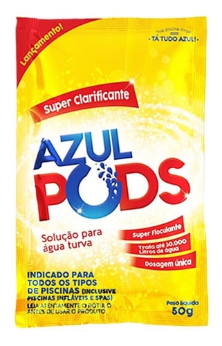Super Clarificante Azulpods 50ml Maresias Piscinas