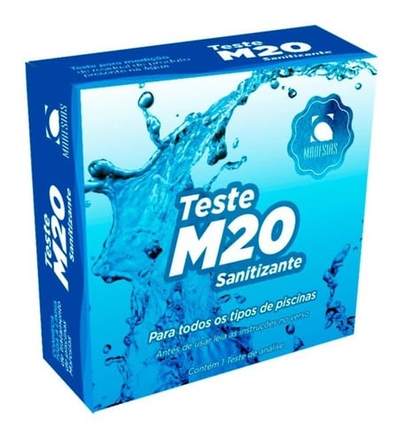 Kit Teste M20 Sanitizante Tratamento Sem Cloro Maresias