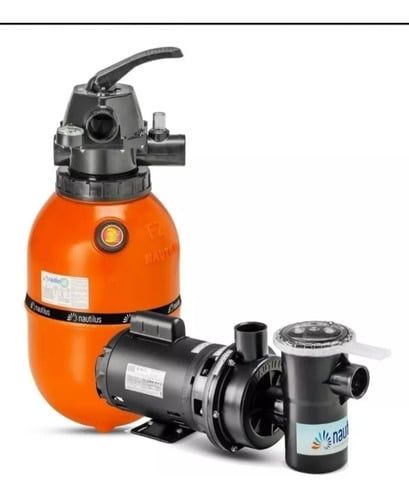 Conjunto Para Filtragem Piscinas F350 Nautilus Motobomba 1/3