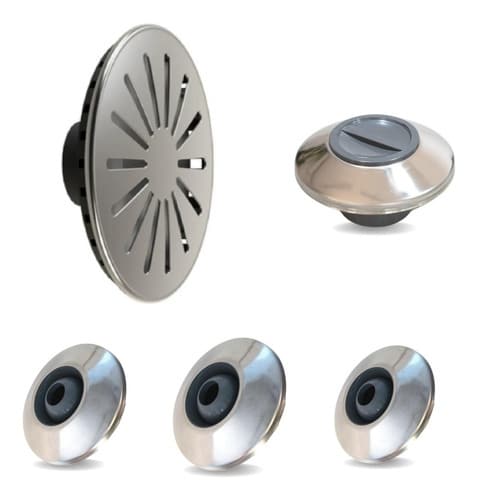 Kit Dispositivos Inox Para Piscinas