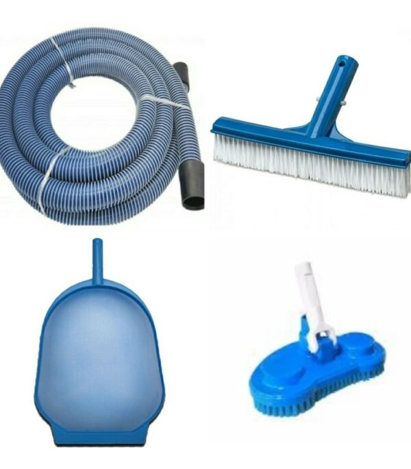 Kit Limpeza E Aspirador Para Piscinas Intex