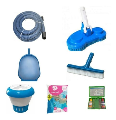 Kit Limpeza Intex / Mor / Bestway / Infláveis E Estrutura