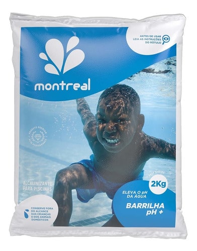 Barrilha Elevador De Ph Para Piscina 2 Kg Limpeza Piscina